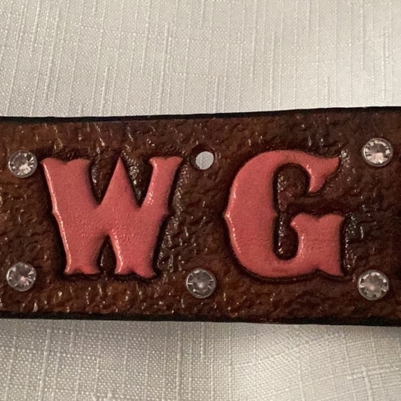 Western Belt Girls, Size 27”, Brown Leather. - Picture 6 of 6